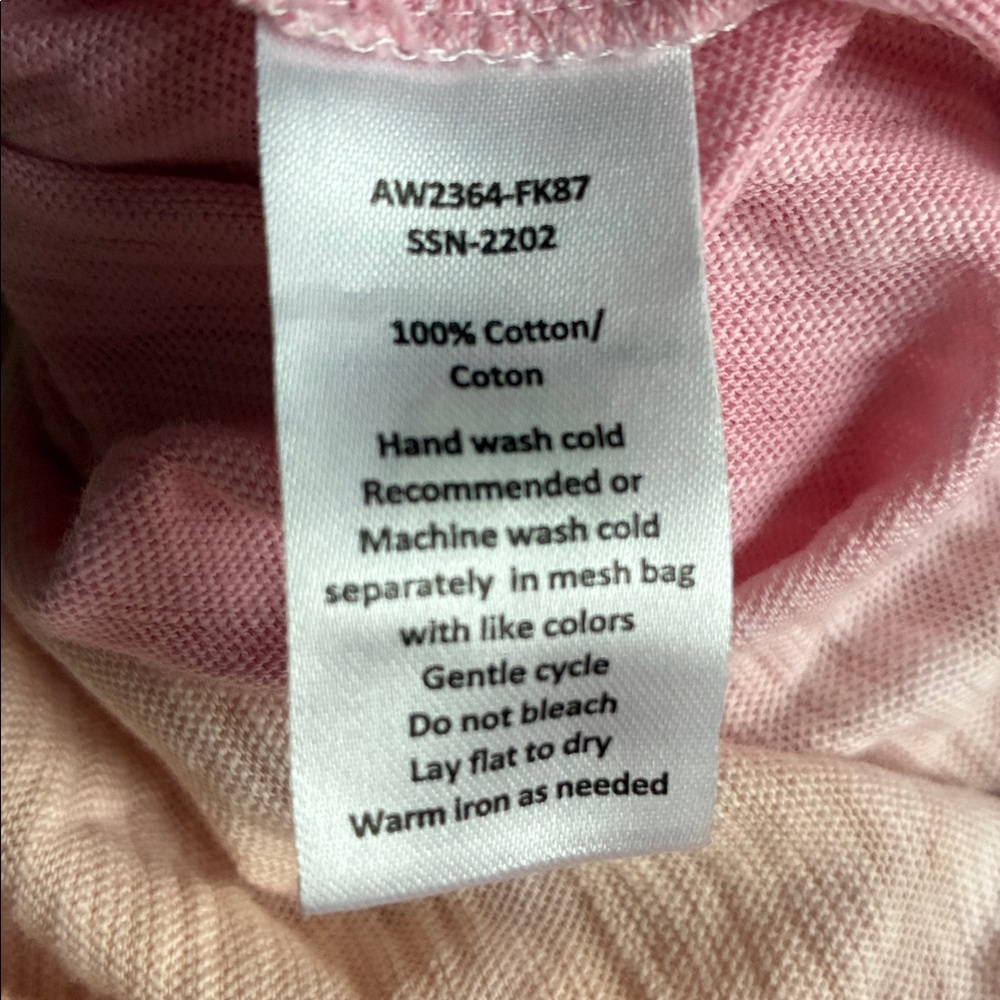 ATM Anthony Thomas Melillo Pink Tie Dye Maxi Dress Sleeveless Jersey Boho L - Picture 5 of 10
